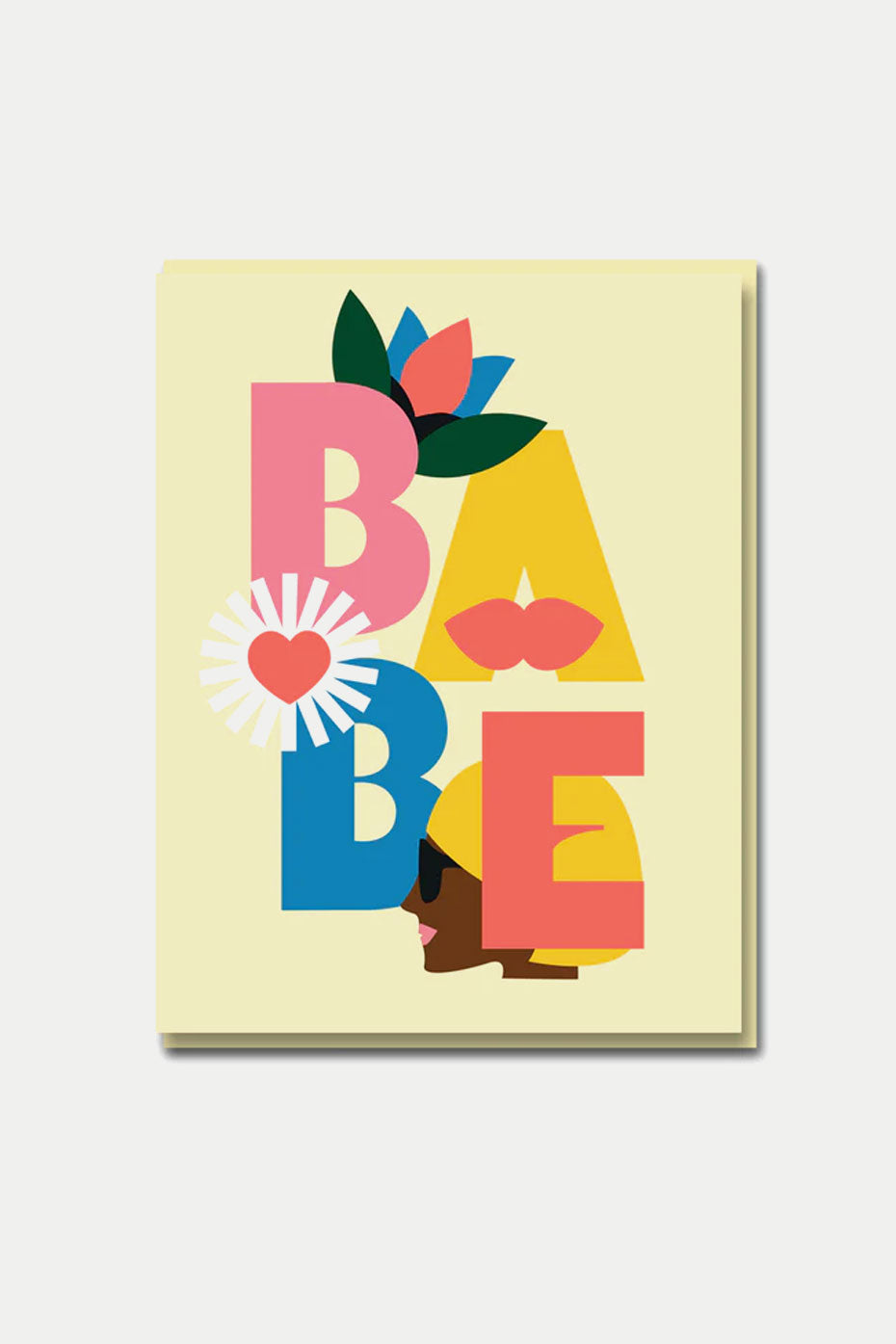 1973 Flower Babe Card
