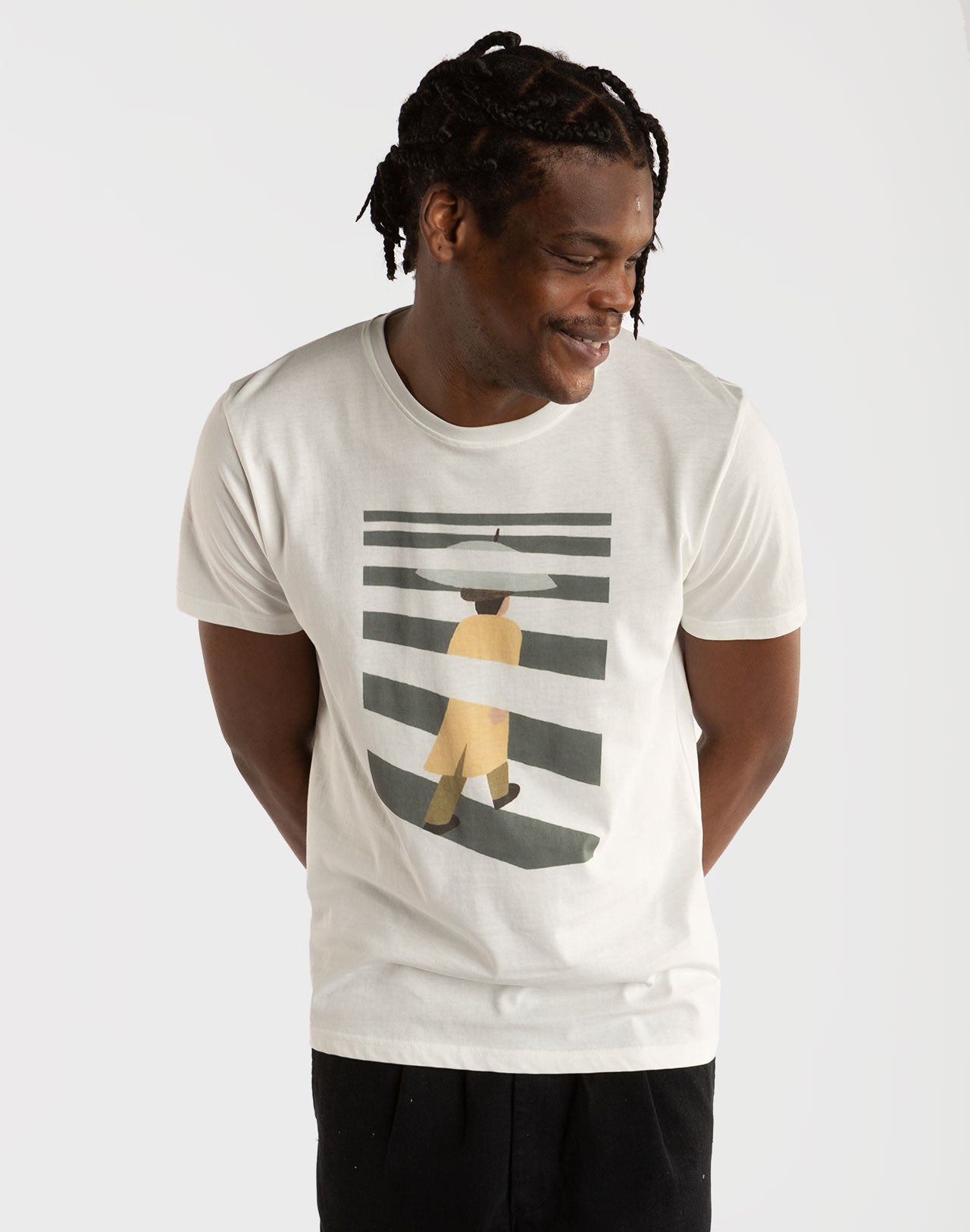 Cross T-shirt - Ecru