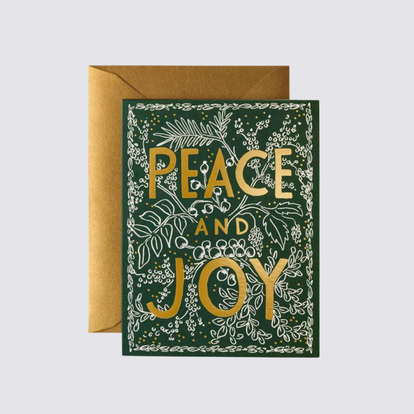 Rifle Paper Co. Evergreen Peace Card