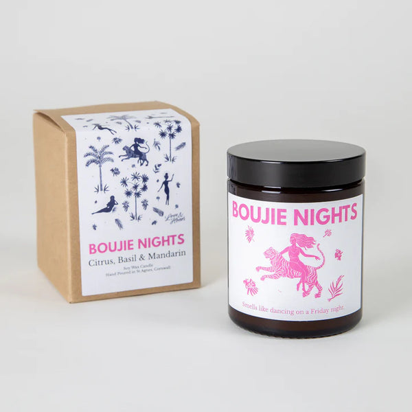 Les Boujies Les Boujies Boujie Nights Citrus, Basil & Mandarin Candle