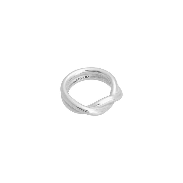 Bandhu Twine Ring Silber