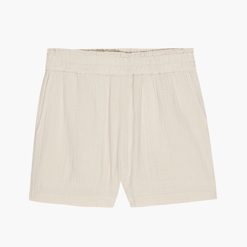 Rails 'Leighton' High-Rise Cotton Shorts - Flax 