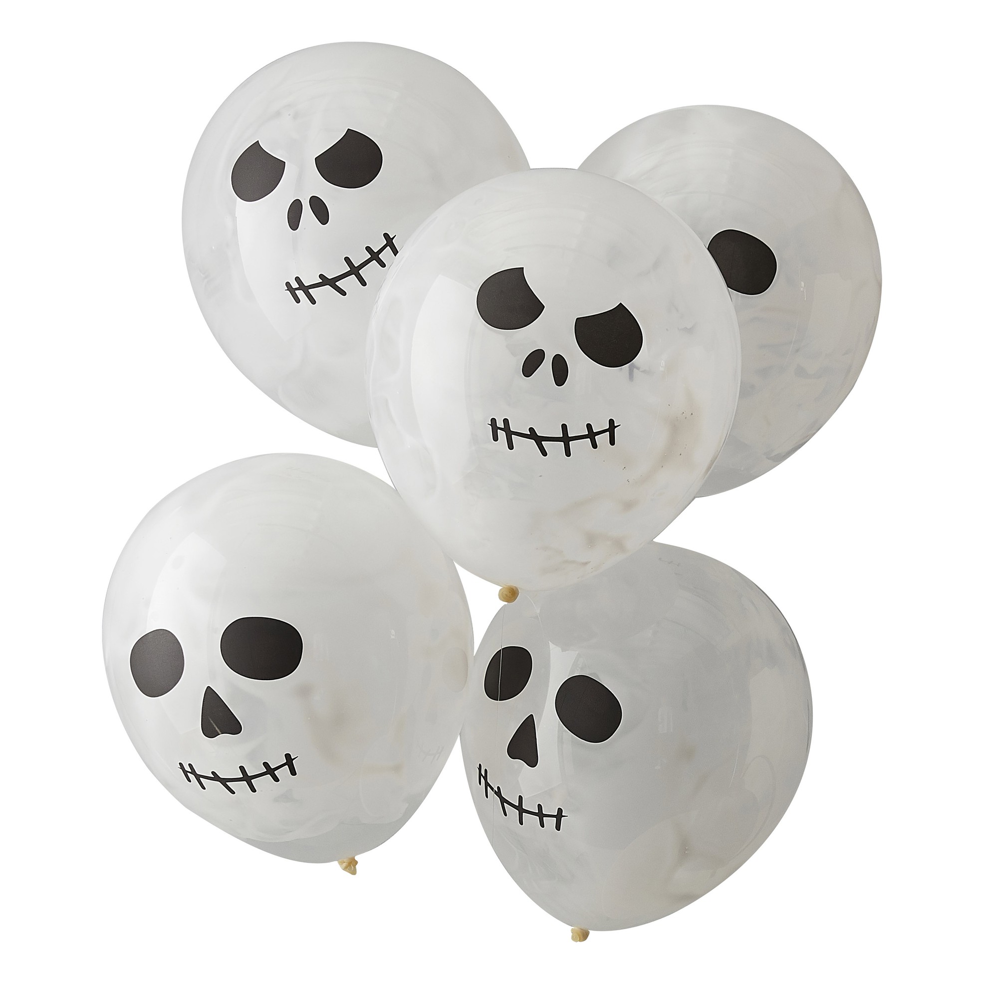 Ginger Ray Skull Paint Halloween Balloons