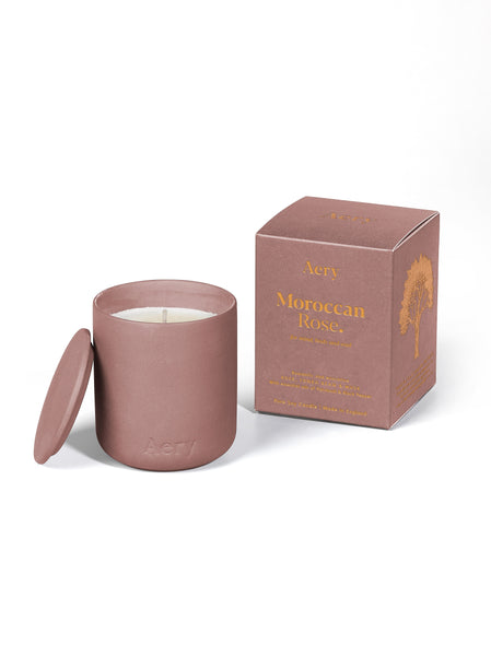 Aery Moroccan Rose Scented Candle 
