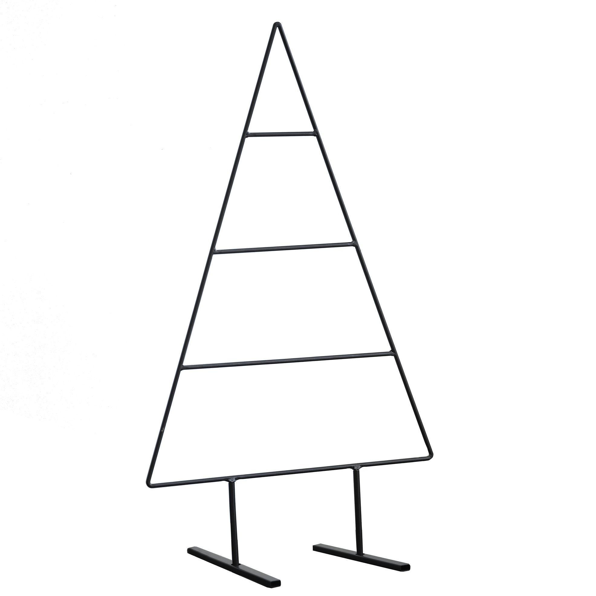 Ginger Ray Black Metal Christmas Tree Alternative