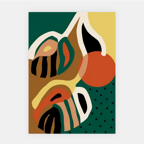 Paper Collective 'rama' Print By Berenice Hernandez - 30 X 40cm