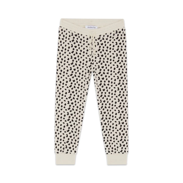 : Terry Towel Cheetah Kids Jogger