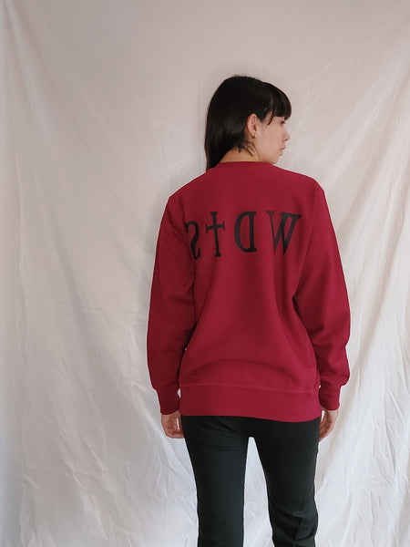 Crewneck Heavyweight Sweatshirt Red