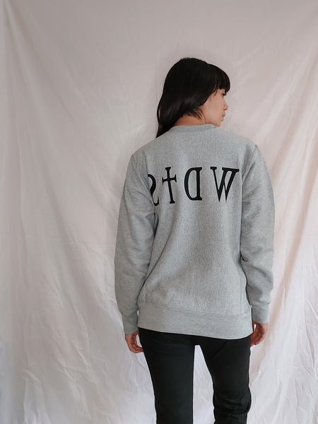 Grey WDTS Heavyweight Unisex Sweatshirt