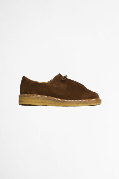 Hayden Derby Suede Calf Brown