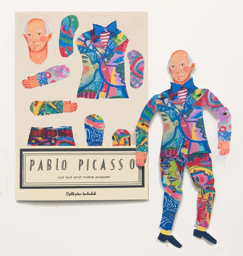 WINI-TAPP Picasso Cut Out Puppet