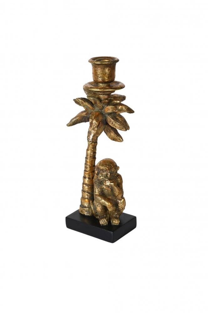 The Home Collection Monkey Palm Tree Candleholder