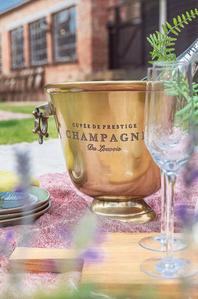 SAI Reims Champagne Bucket - Brass