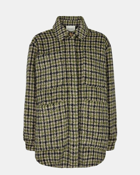 Ss Green Check Jacket