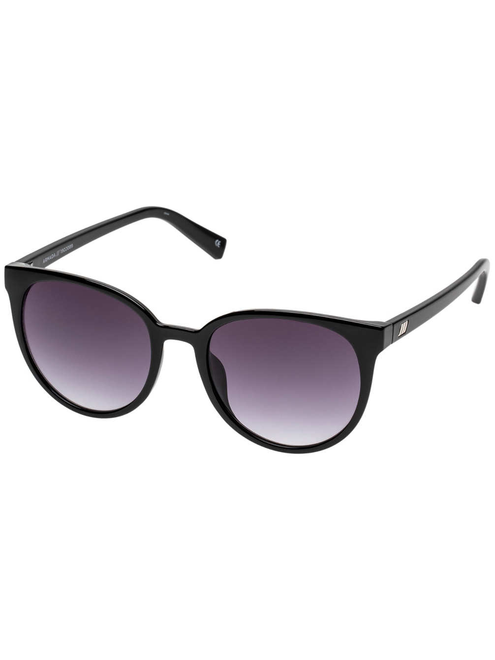 Le Specs Armada BLACK W/ SMOKE GRAD LENS