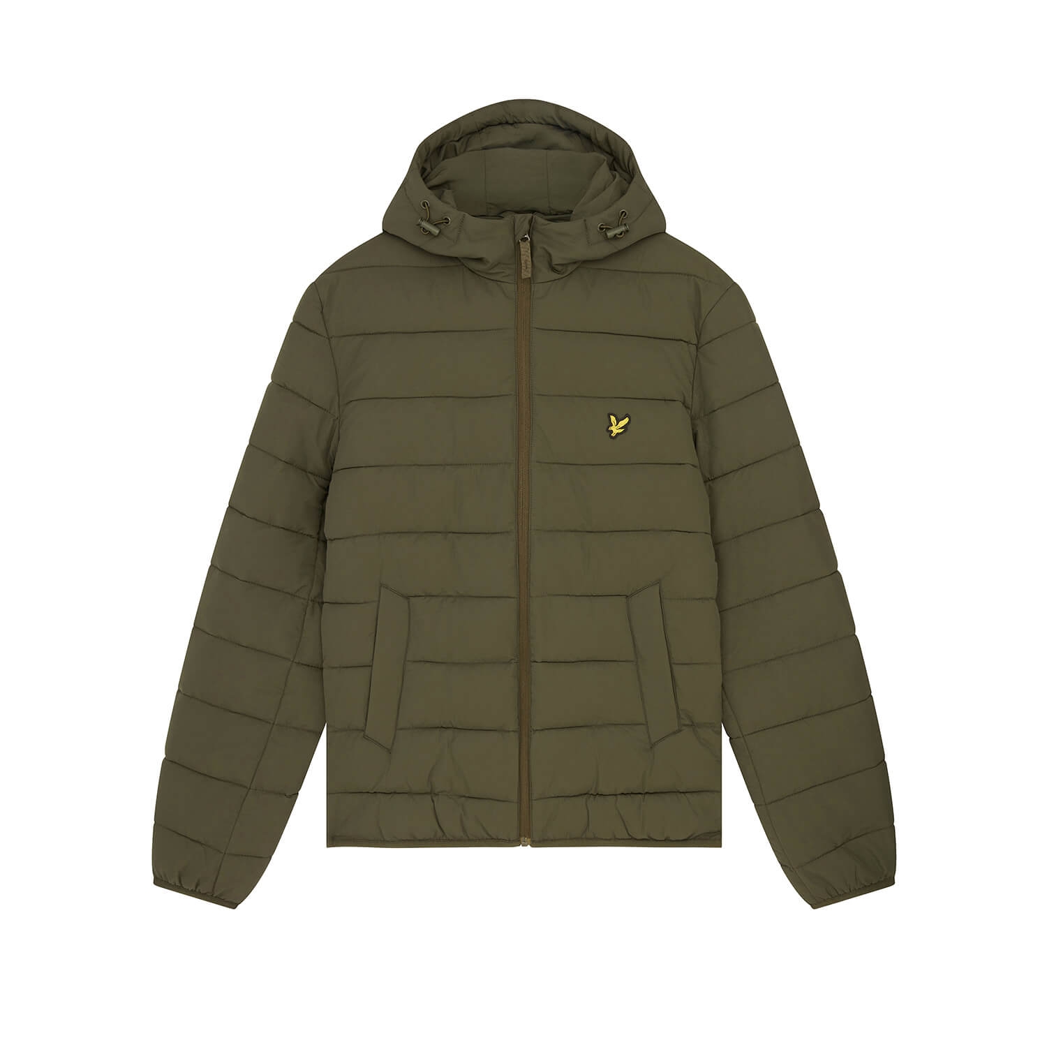 Lyle & Scott Lightweight Puffer Jacket Olive