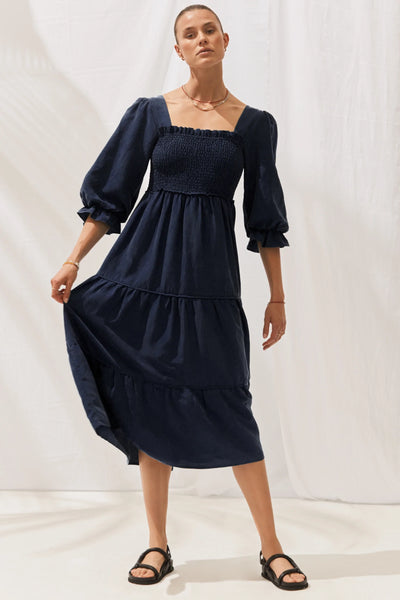 Cosima Dress - Midnight