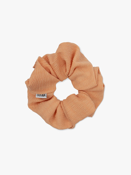 Ea Zig Zag Scrunchie - Orange Peel