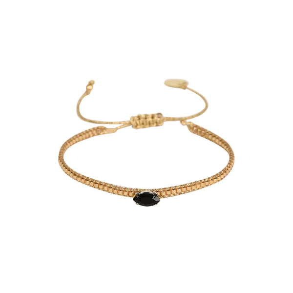 Black Diamond Eye Bracelet