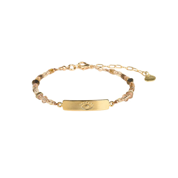 Evil Eye Gold Bracelet