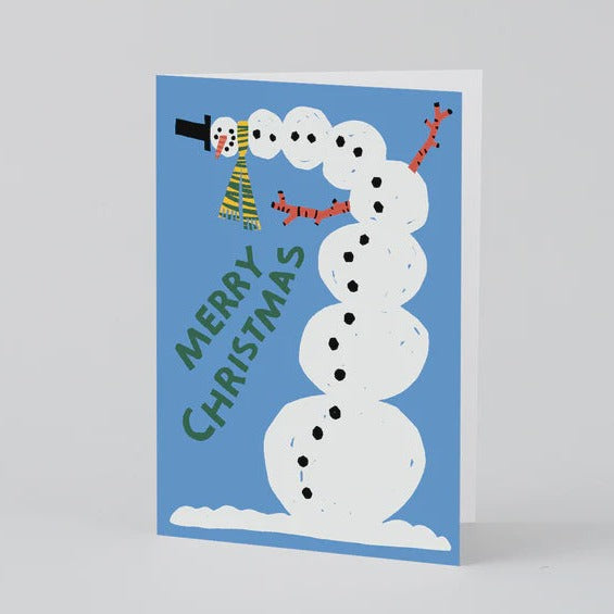 Wrap Snowman Embossed