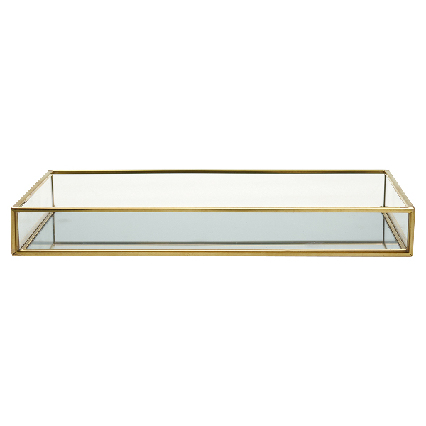 Green Gate Mirror Tray Gold, Small