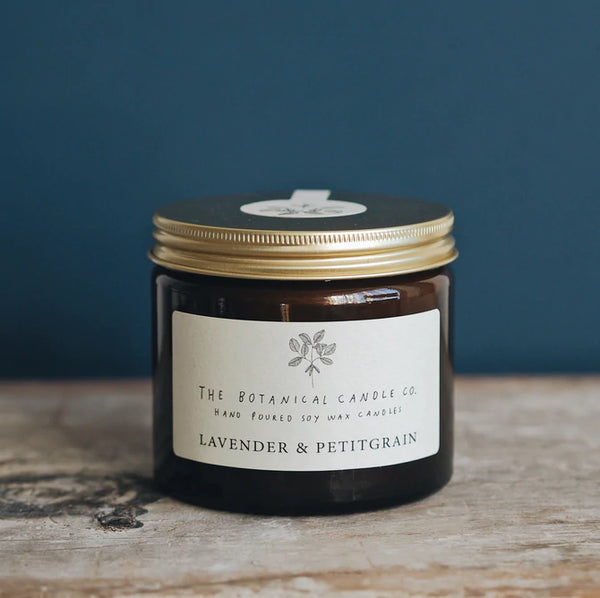 The Botanical Candle Company Lavender And Petitgrain 250ml Candle