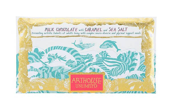 Swim With Whales Milk Chocolate with Caramel and Sea Salt