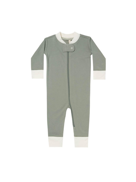 Zipped Spruce Pajamas