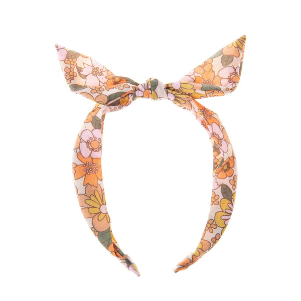 Retro Floral Headband By