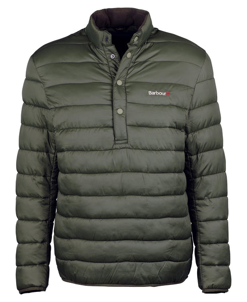 Baffle Overhead Quilted Jacket - Light Moss