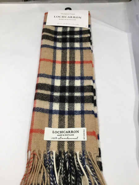 Lochcarron of Scotland Thompson Camel Scarf