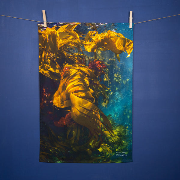 Kelp Fronds Tea Towel