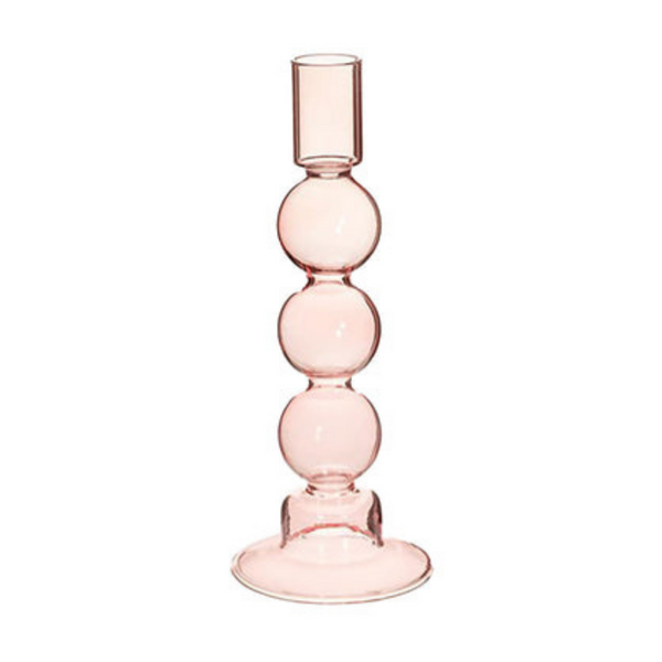 Bubble Candle Holder - Pink