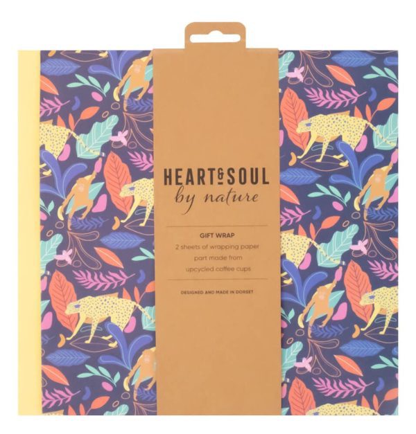 Heart & Soul Studio Tropical Gift Wrap