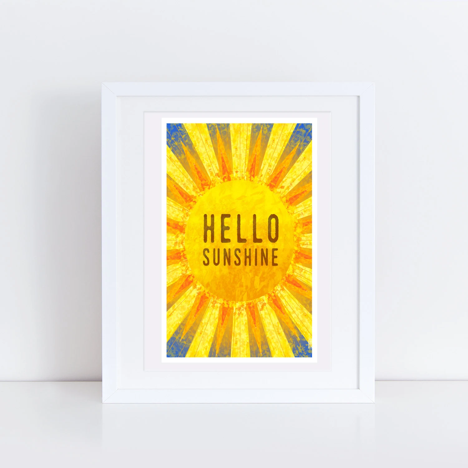 Jago Illustration Hello Sunshine A4 Print
