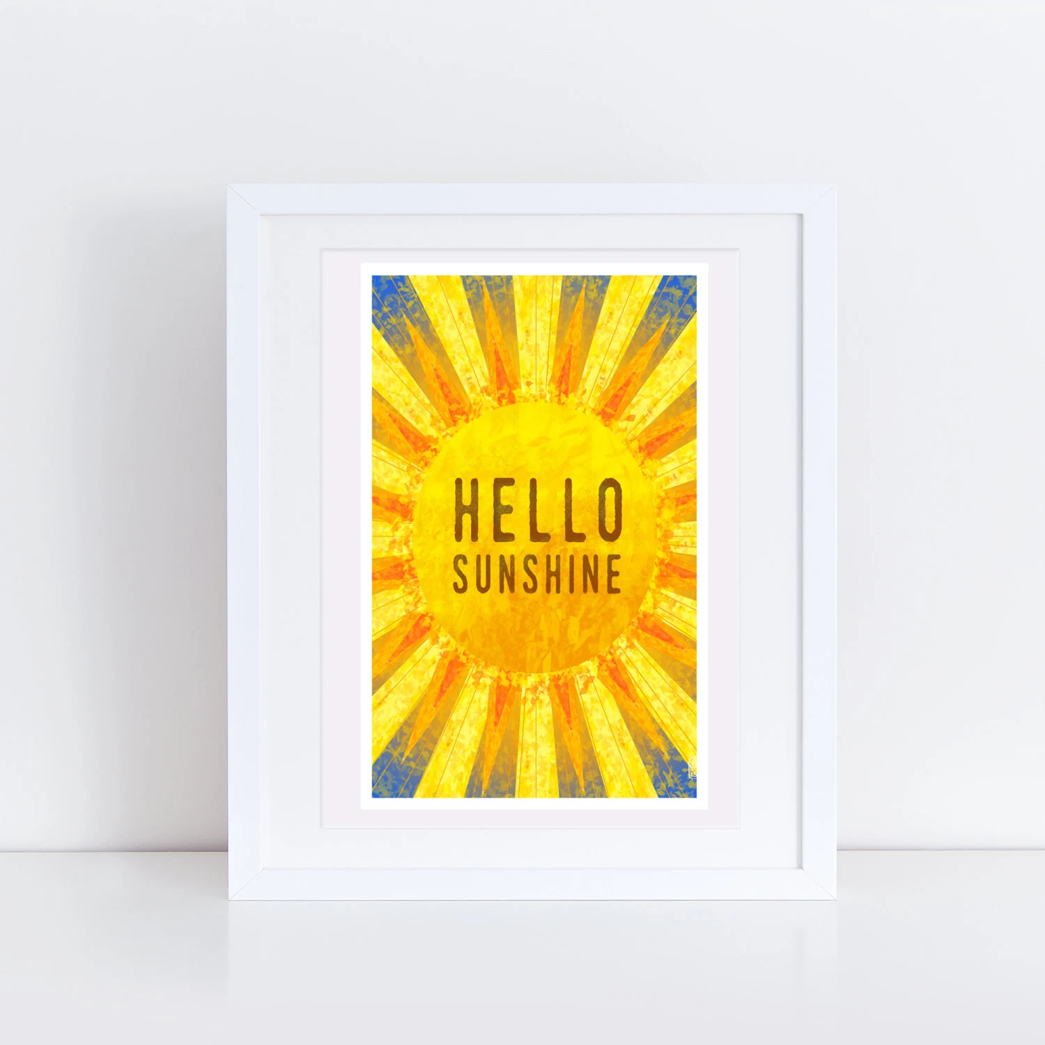 Hello Sunshine A4 Print