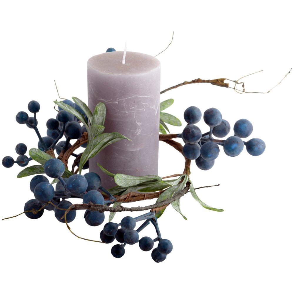 Grand Illusions Blueberry Candle Ring