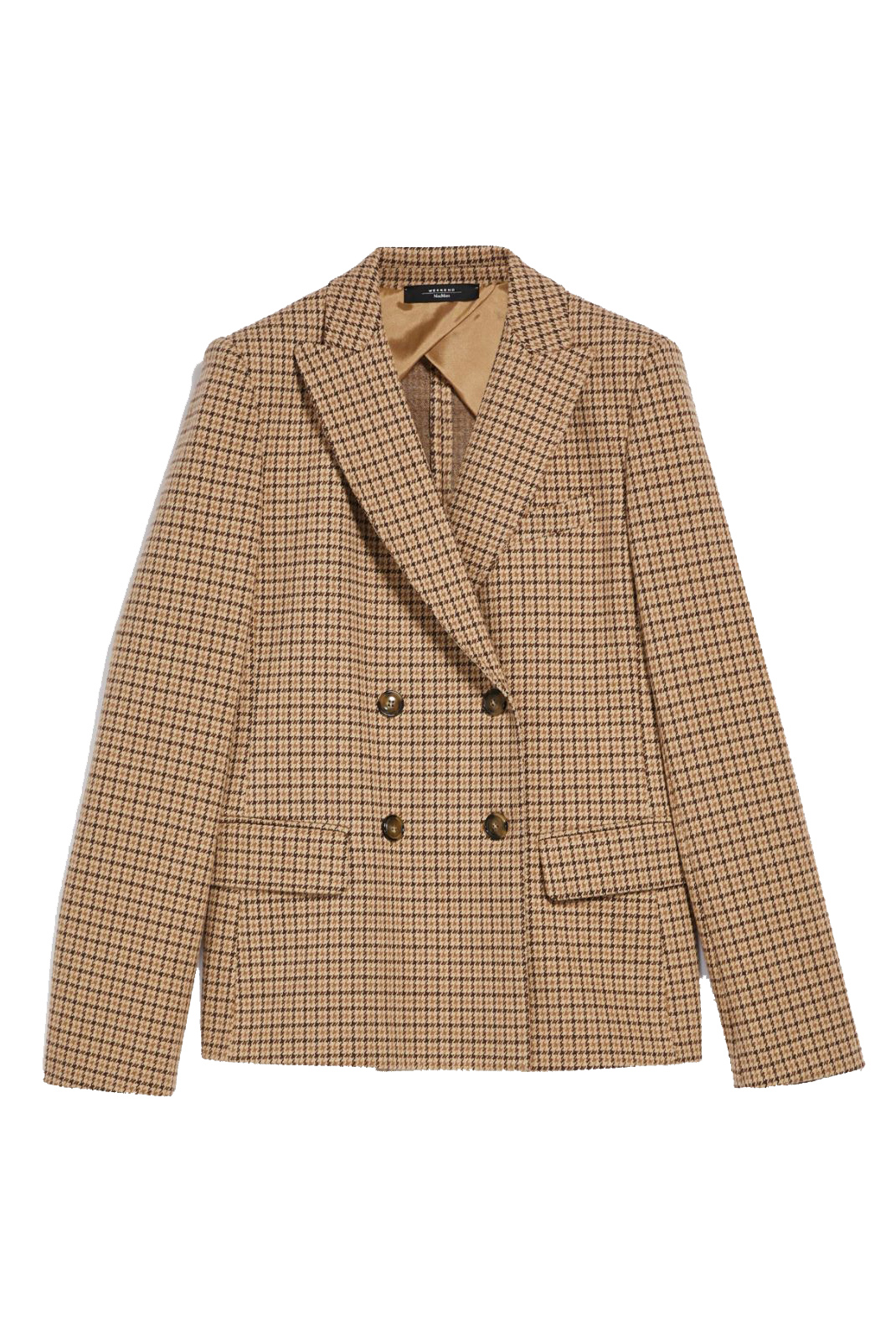 Rodeo Jacquard Jersey Blazer - Camel