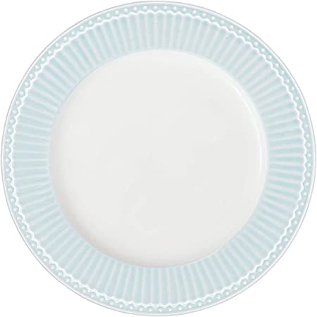 Green Gate Plate Alice  Pale Blue Small