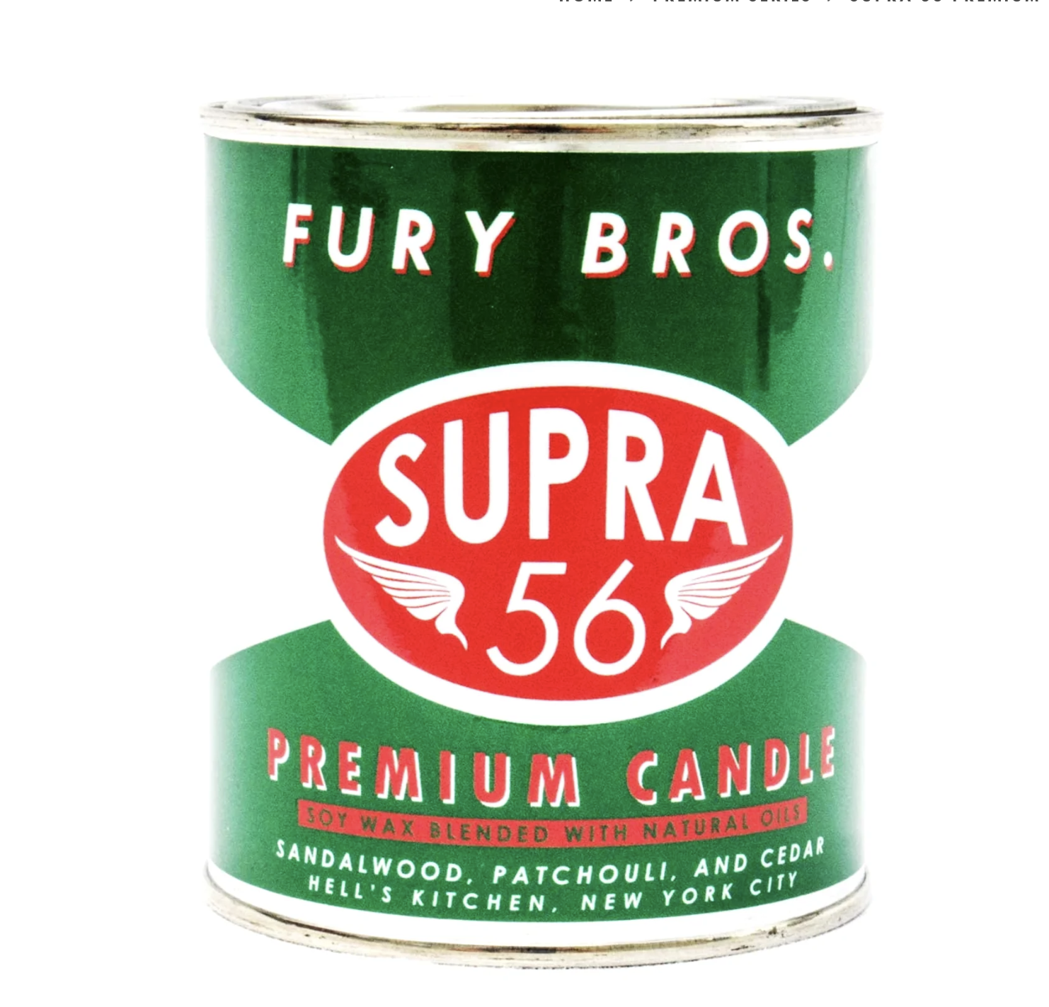 Supra 56 Tinned Premium Candle