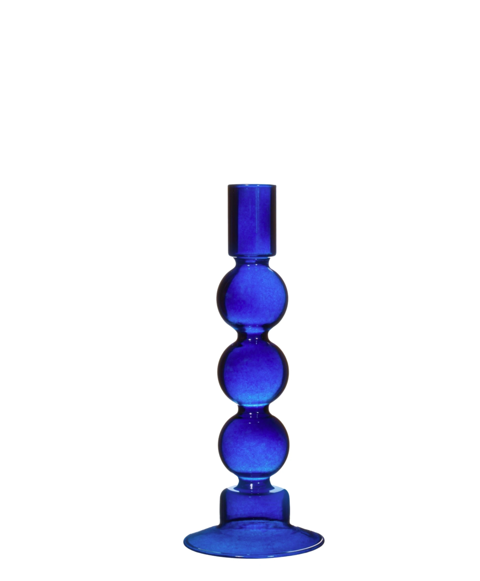 Sass & Belle  Bubble Candleholder Blue