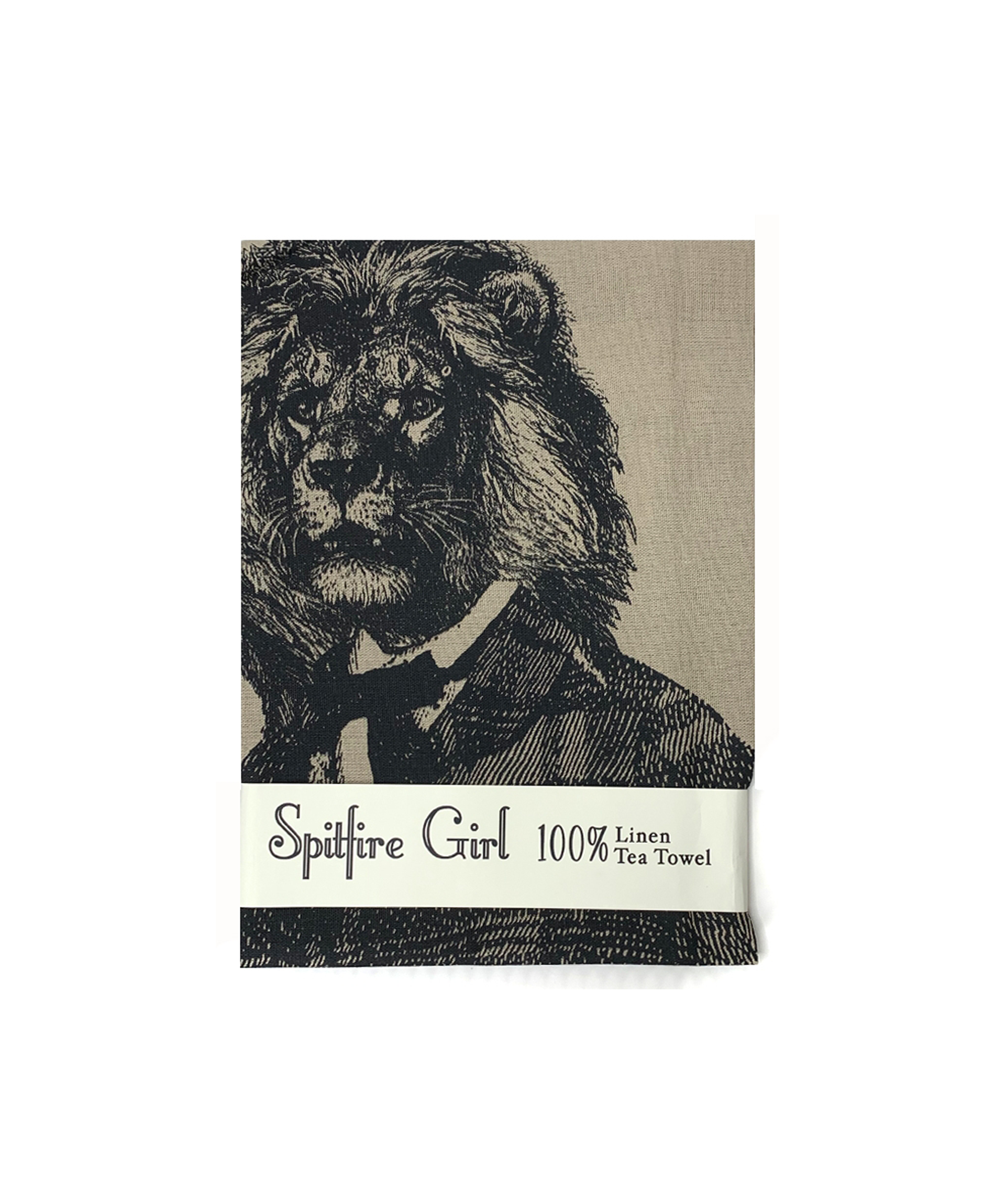 spitfire-girl-lion-beggar-tea-towel