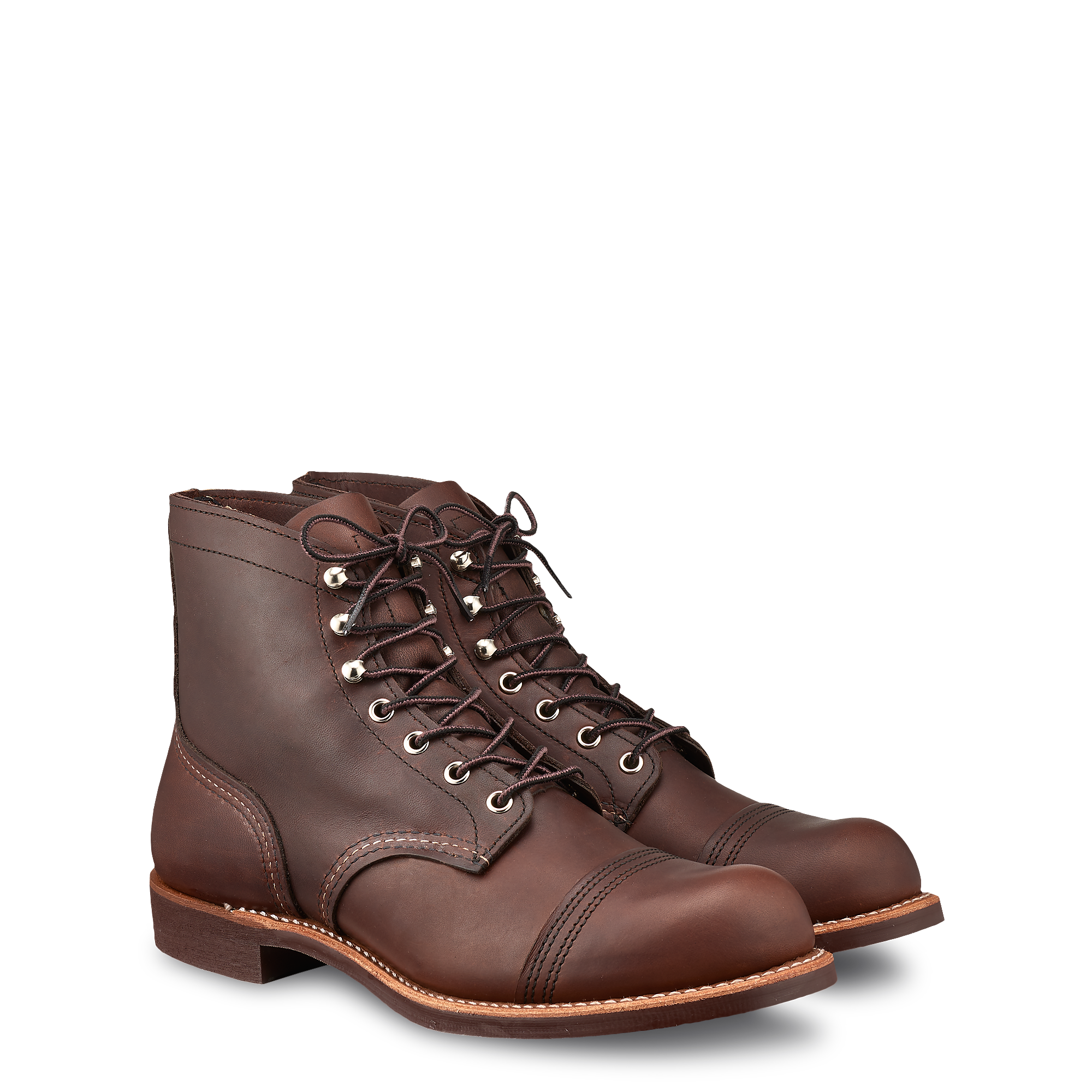 Red Wing Iron Ranger Boots in Amber 08111D