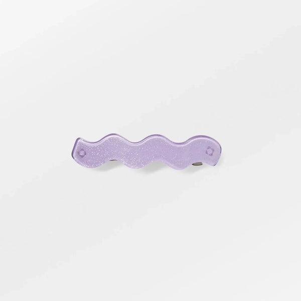 Gliz Wave Hair Clip - Orchid Bloom