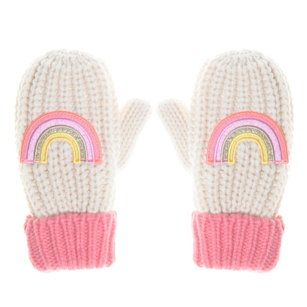 Rockahula Disco Rainbow Knitted Mittens