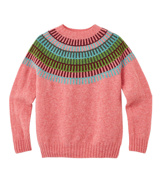 Shiel Yoke Sweater - Rosebud