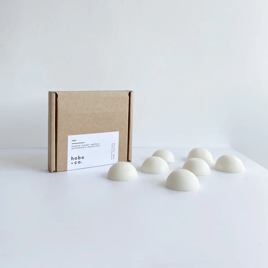 Rest Essential Oil Soy Wax Melts x7 Gift Box