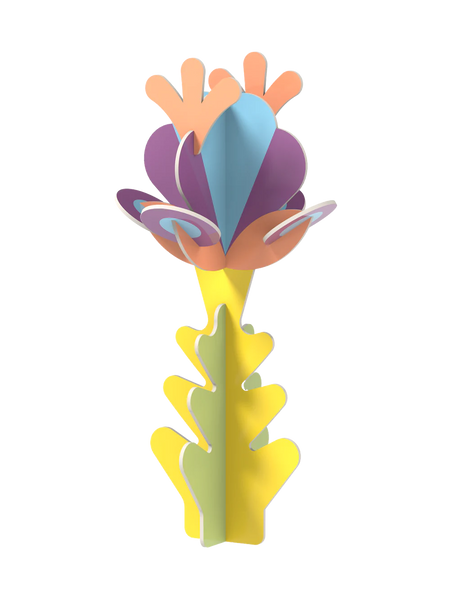 Octaevo Flower Sculpture Kit - Yellow Stem