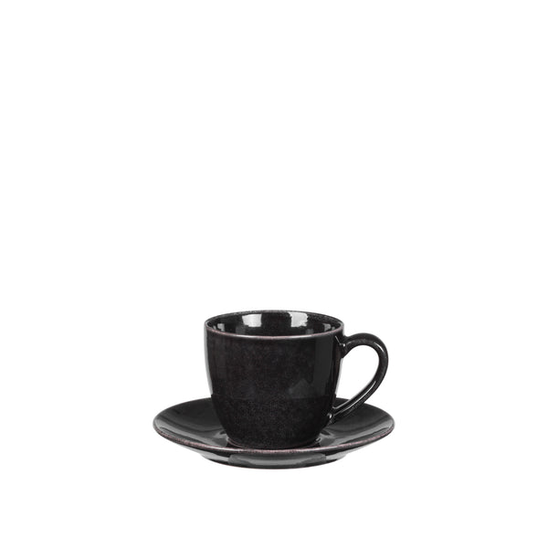 Copenhagen | Cup + Saucer | Nordic Coal